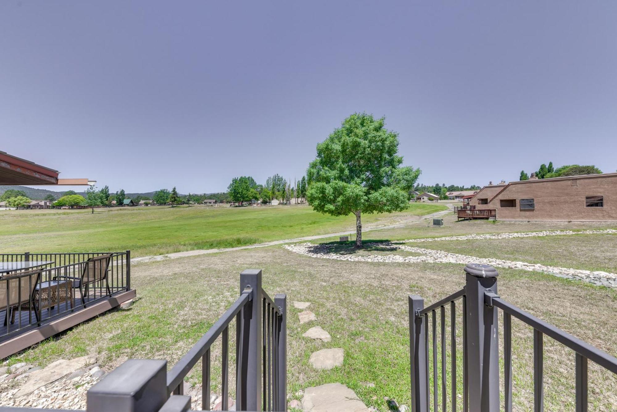 Ruidoso Golf Condo - Patio, Fire Pit And Mtn View! Экстерьер фото