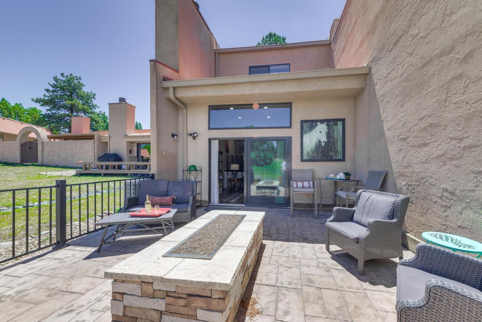 Ruidoso Golf Condo - Patio, Fire Pit And Mtn View! Экстерьер фото